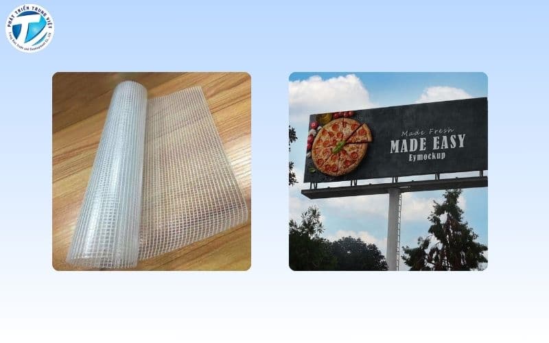 In bạt quảng cáo Mesh